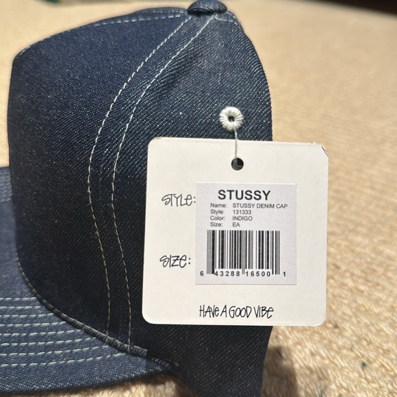 Stussy denim cap - Picture 3 of 8